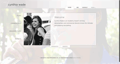 Desktop Screenshot of cynthiawade.com