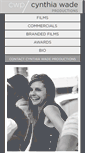Mobile Screenshot of cynthiawade.com